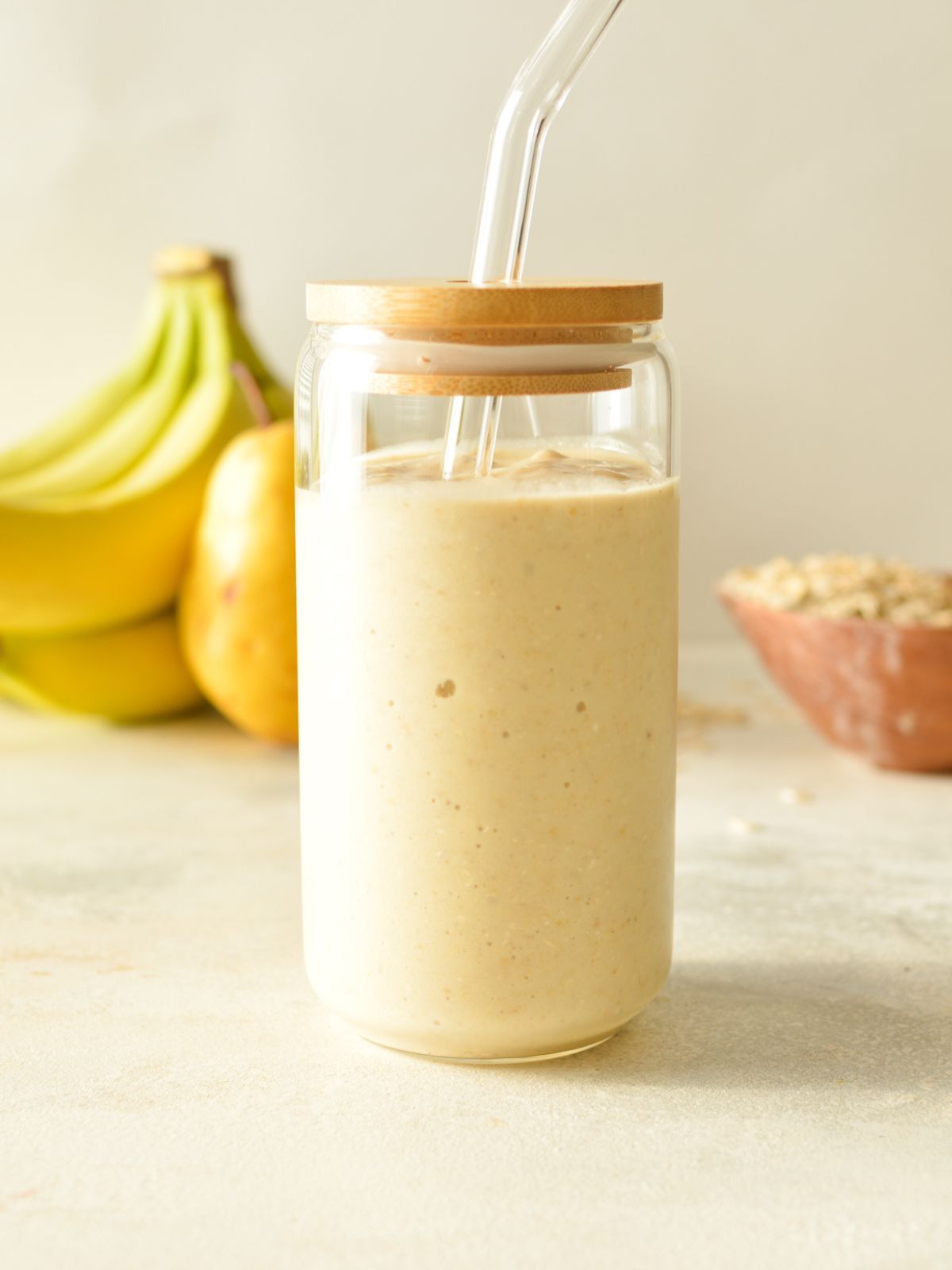 Pear Banana Protein Smoothie 