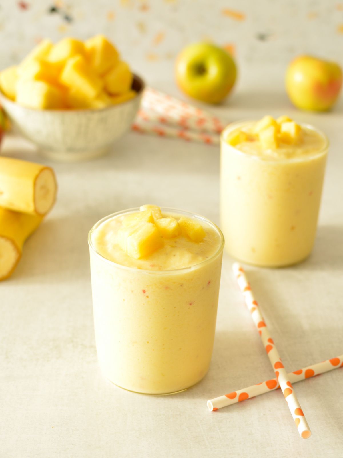 pineapple smoothies.