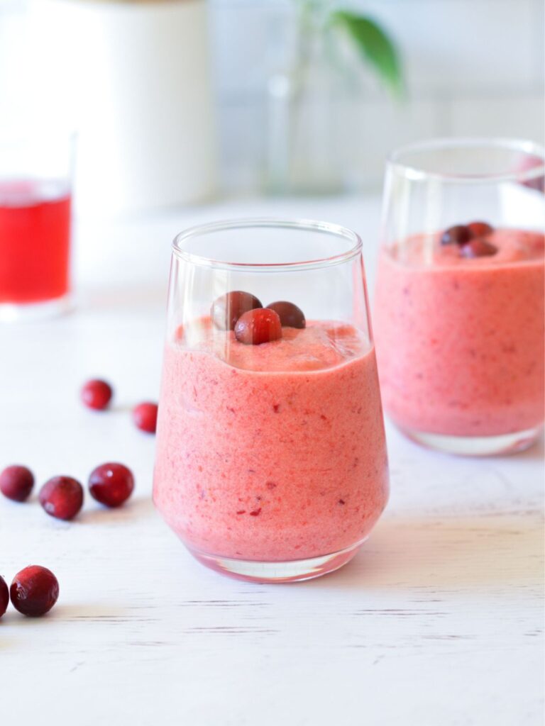 Cranberry Juice Smoothie