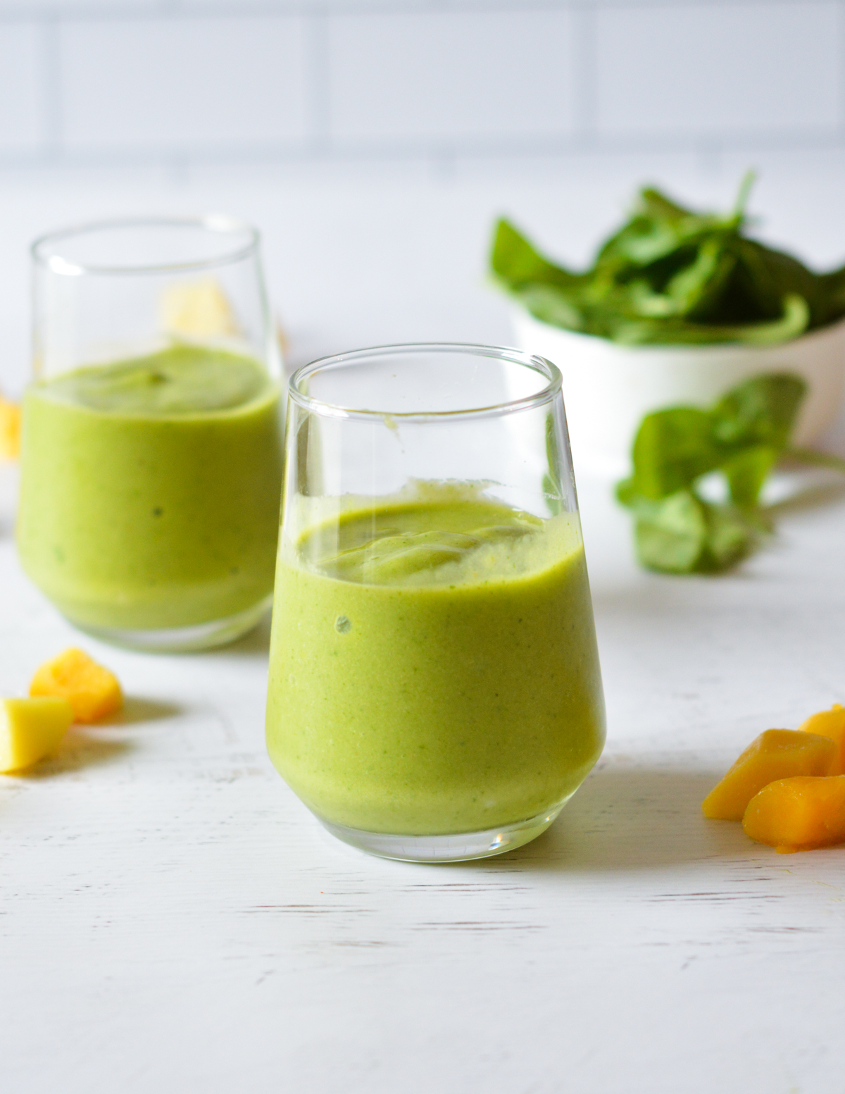 green smoothies.