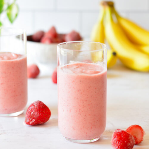 strawberry banana smoothie