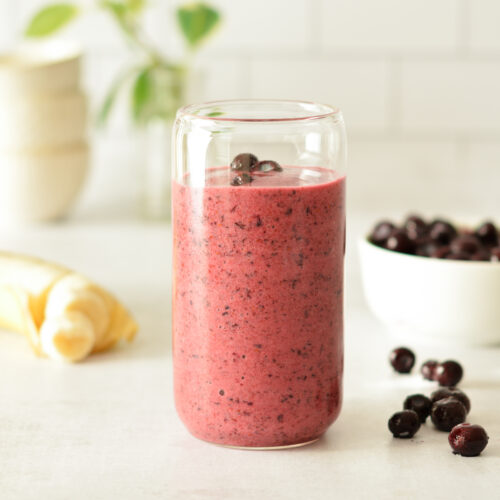 blueberry smoothie