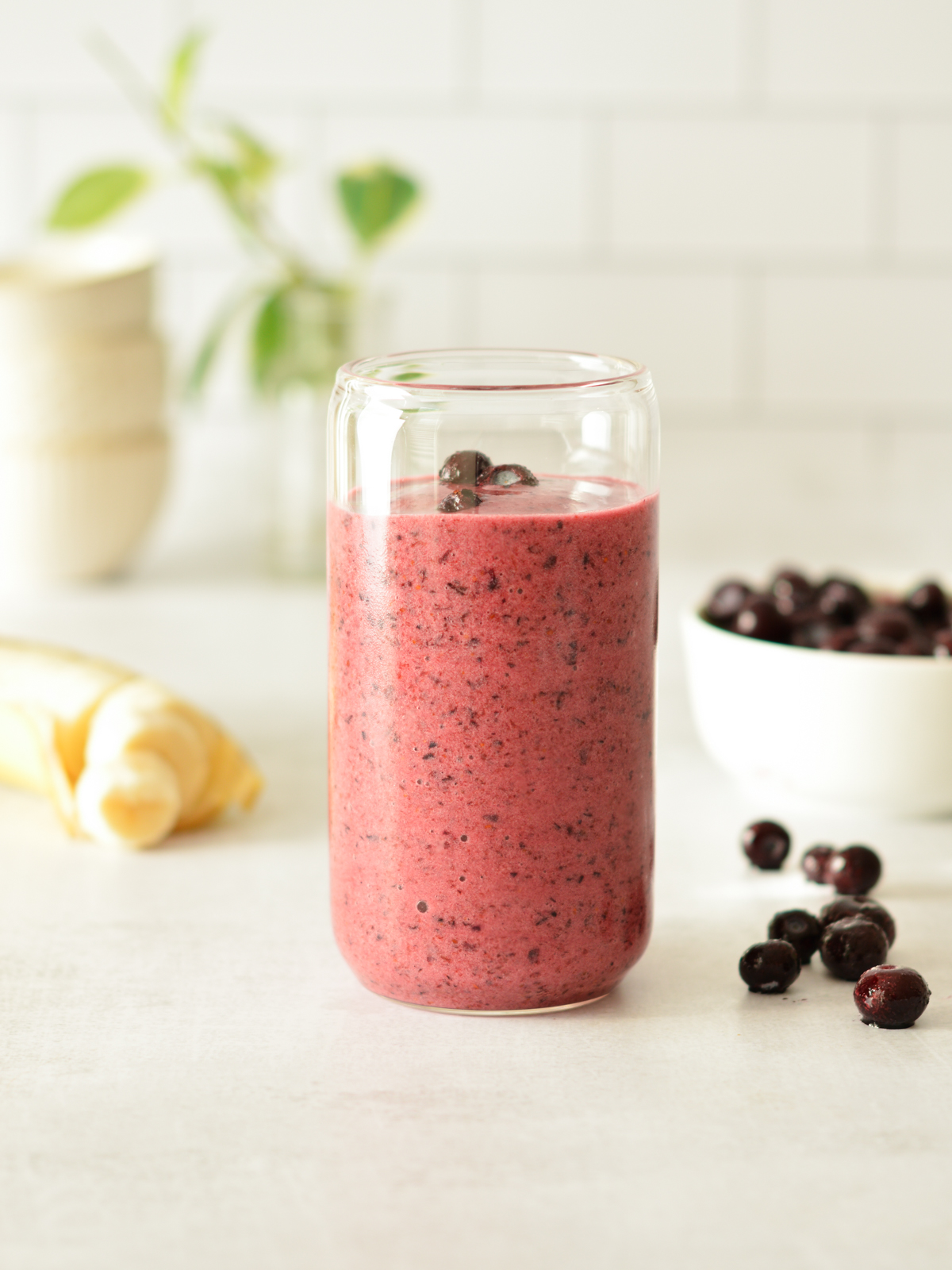 blueberry smoothie