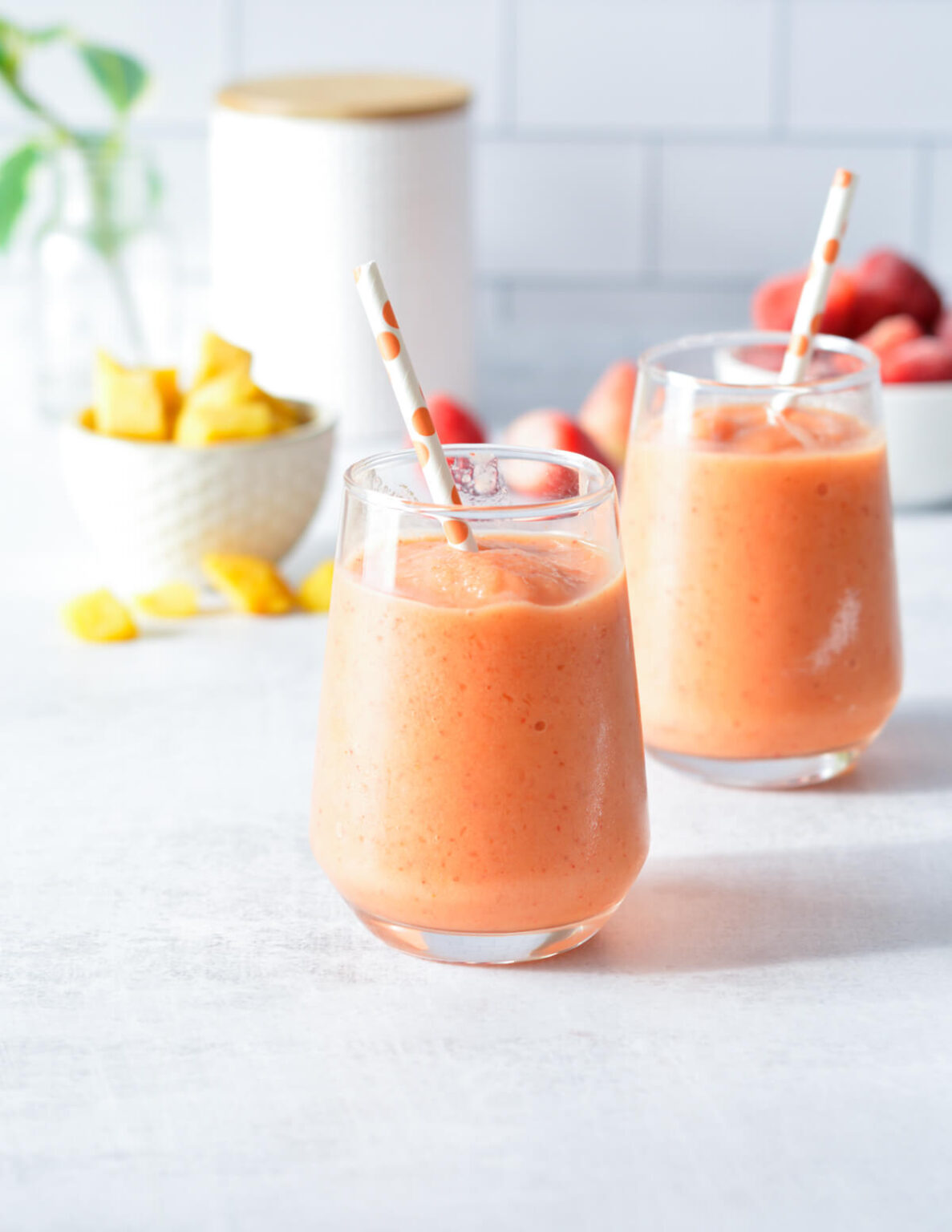 Tropical Smoothie Sunrise Sunset Recipe Sip Sip Smoothie